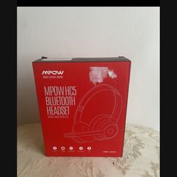 Bluetooth Headset - MPOW HC5 - Feel Free to Ask Questions