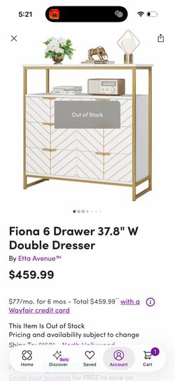 Etta avenue 6 drawer dresser