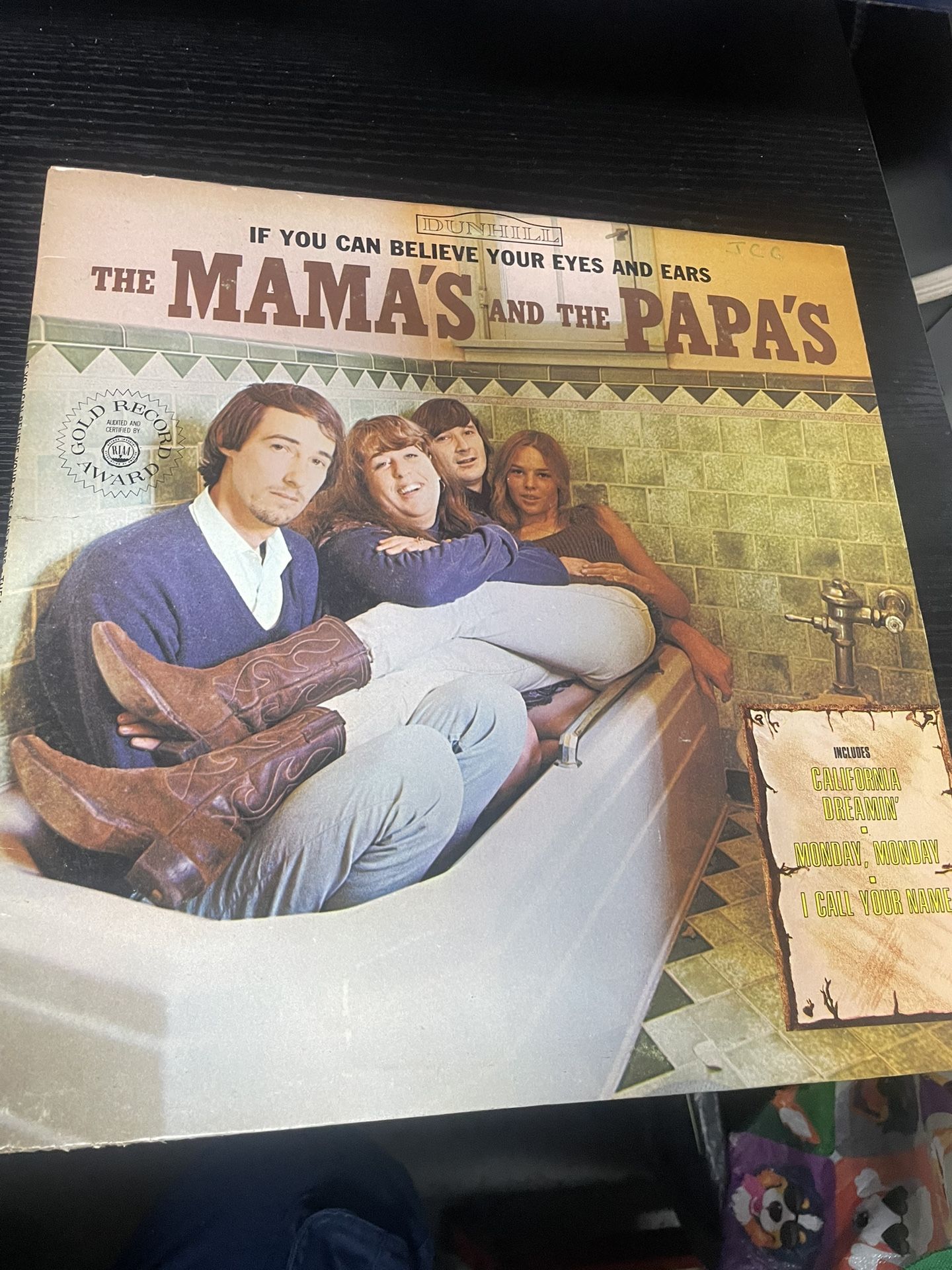The Mama’s And The Papa’s Vinyl Record - If You Can Believe Your Eyes And Ears