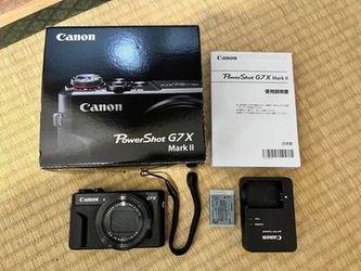 Canon PowerShot G7 X Mark II
