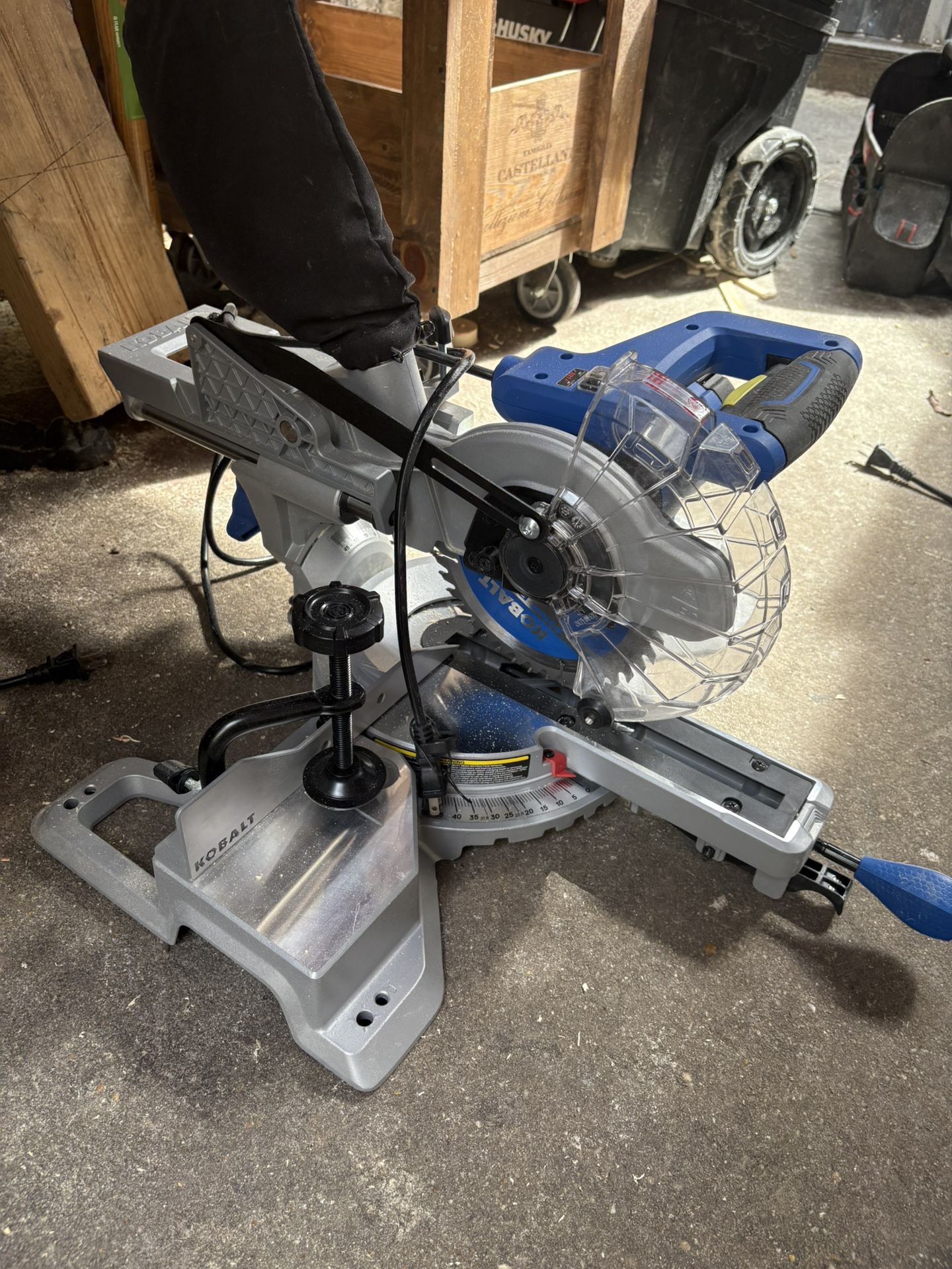 7 1/4 In Sliding Kobalt Miter Saw