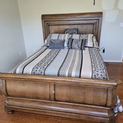 Queen Sleigh Bed FRAME ONLY