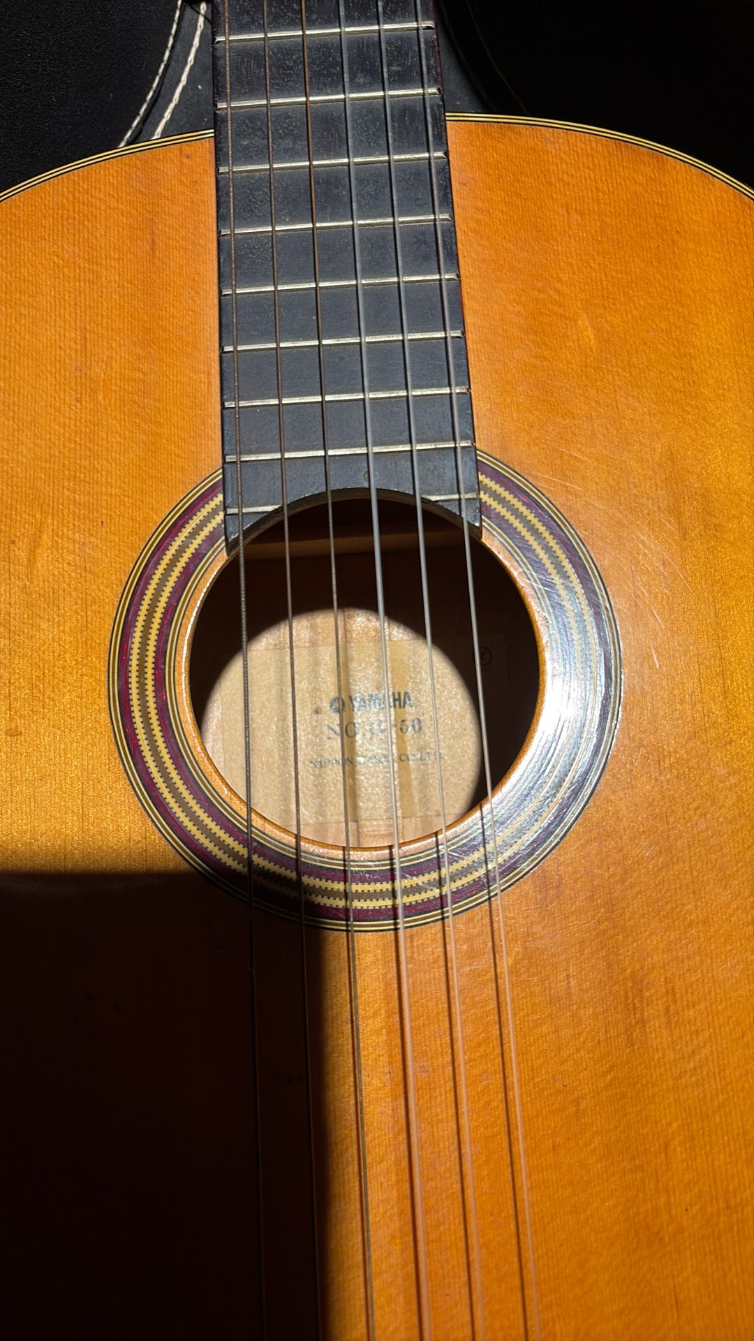 Vintage Yamaha guitar