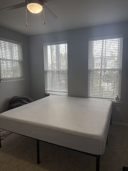 King Mattress And Bed Stand