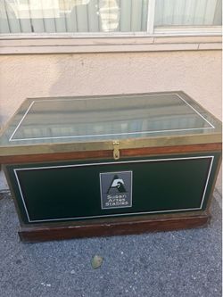 Susan Artes Stables Wooden Storage Trunk / Tack Chest