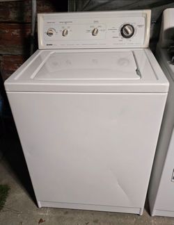 Lavadora Kenmore Heavy Duty Con Garantía Lusiendo Y Trabajando Exelente Tina De Peltre $300