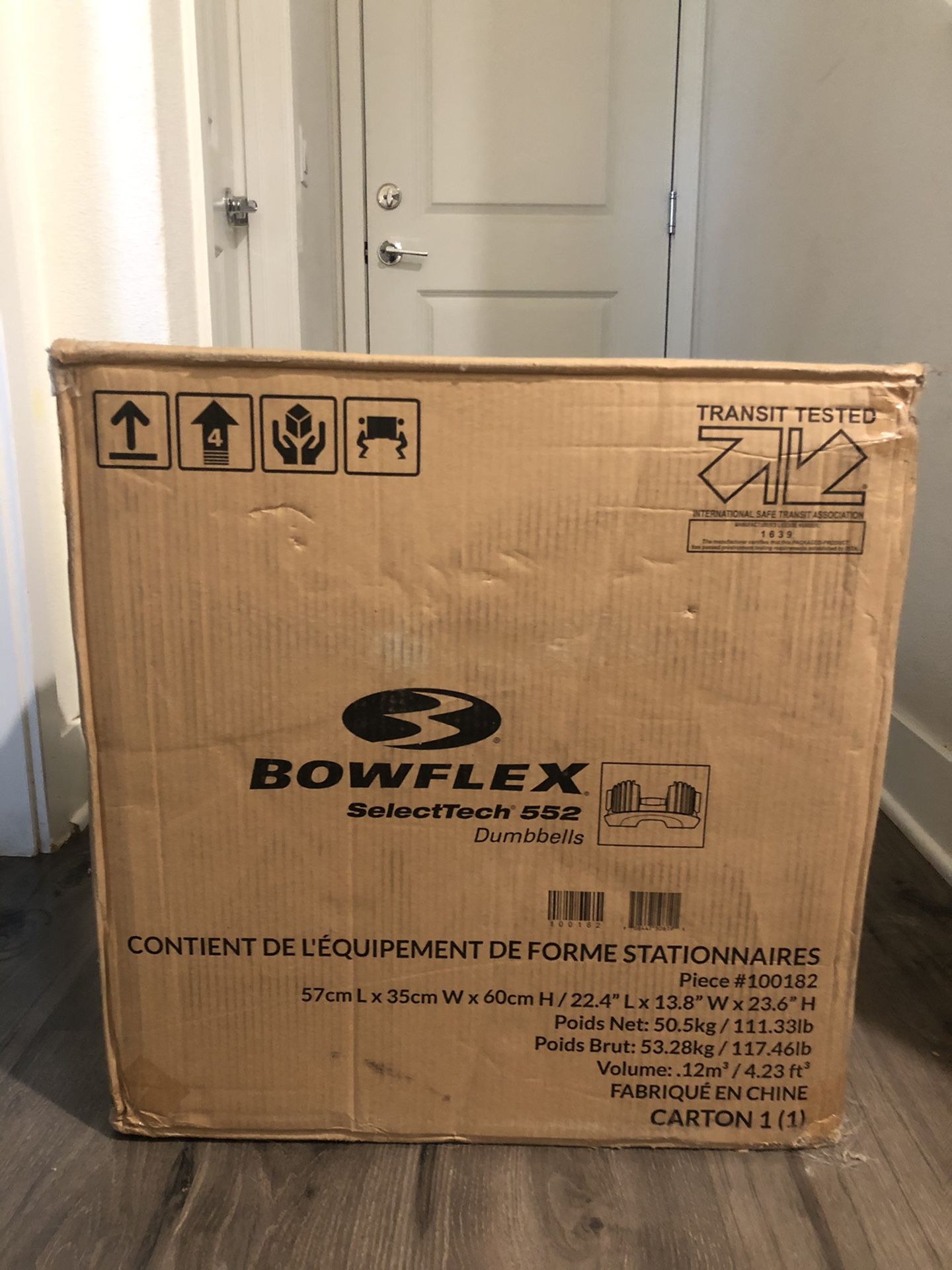 Bowflex Selecttech 552 Adjustable Dumbbells (PAIR)
