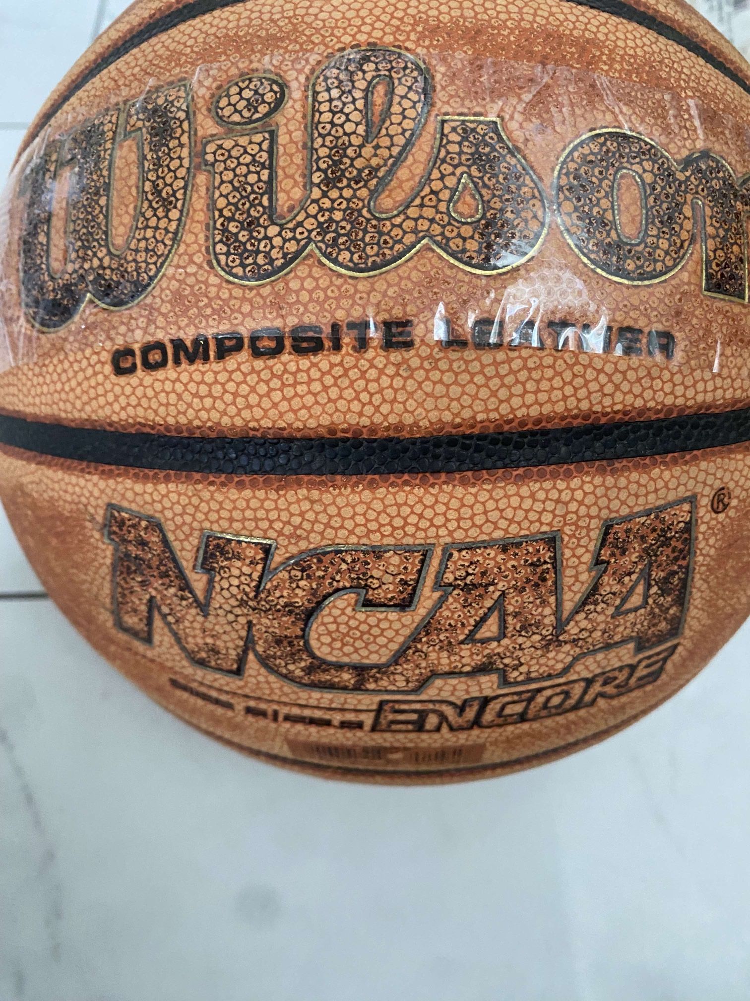 Wilson Official Encore NCAA Composite Leather Basketball 29.5” Size 6