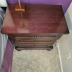 Ashley Porter 3 Drawer Nighstand.  Set of two for $400. Also, matching 7 drawer dresser with mirror available. Details and dimensions in photos. 