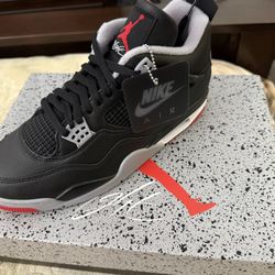 Air Jordan 4 Bred Size 11.5 Reimagined