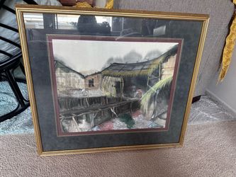 Original Watercolor Painting — A Glimpse of Old Vietnam