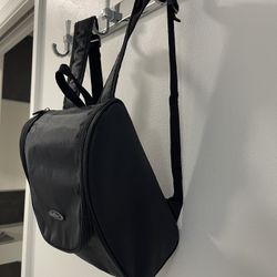 Mini Backpack Black 10h x  5d x 8w