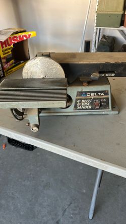 Delta 4 inch belt and 6 inch disc sander