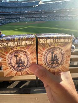 Max Muncy 2025 WS Ring SGA 7/28/26