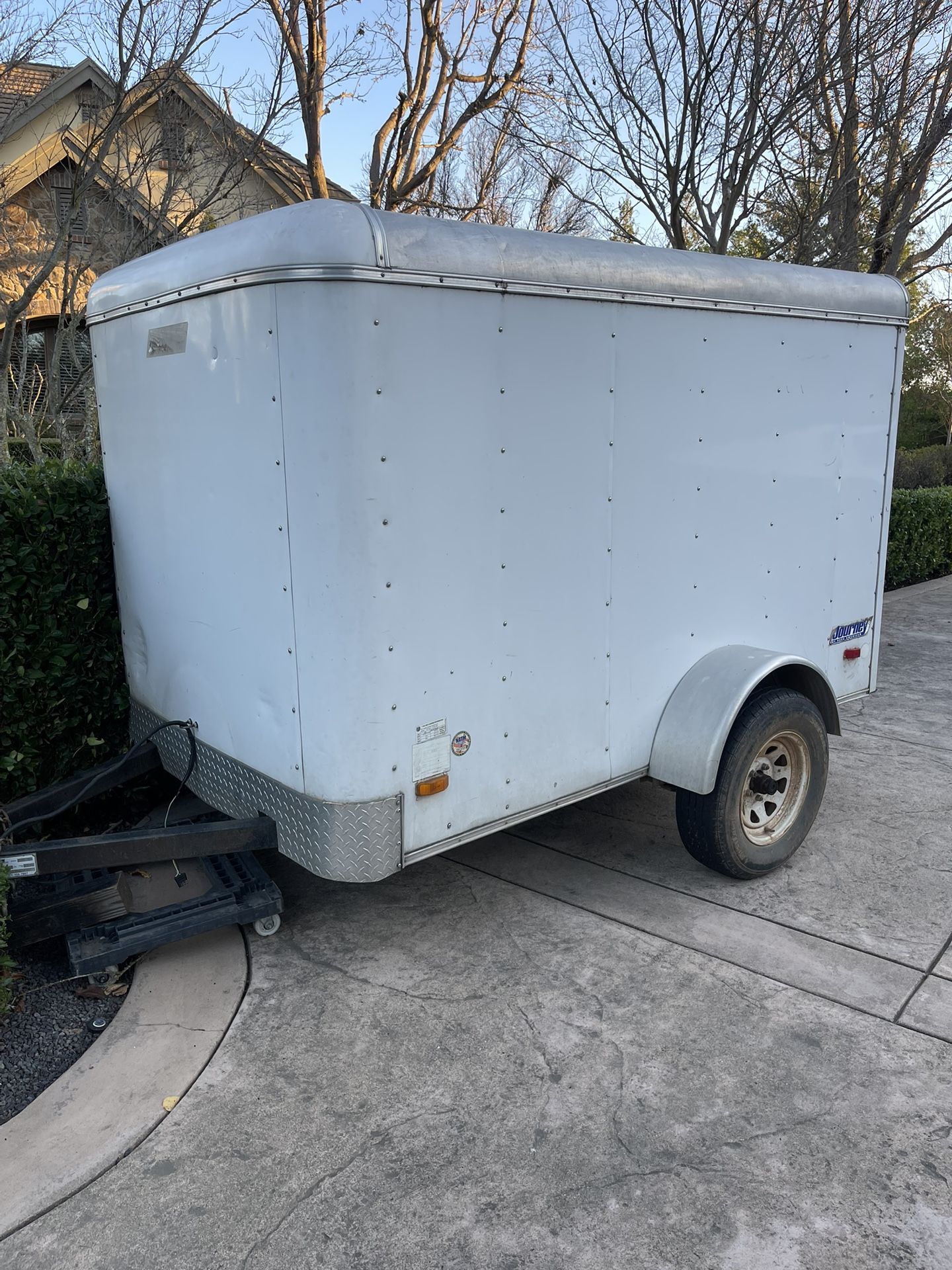 Wells Cargo 5x8 Enclosed Trailer