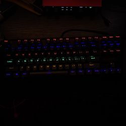 reddragon led gaming keyboard 