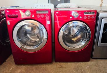 LG ELECTRIC WASHER AND DRYER MATCHING SET LARGE CAPACITY