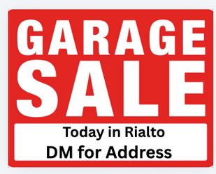 Garage sale