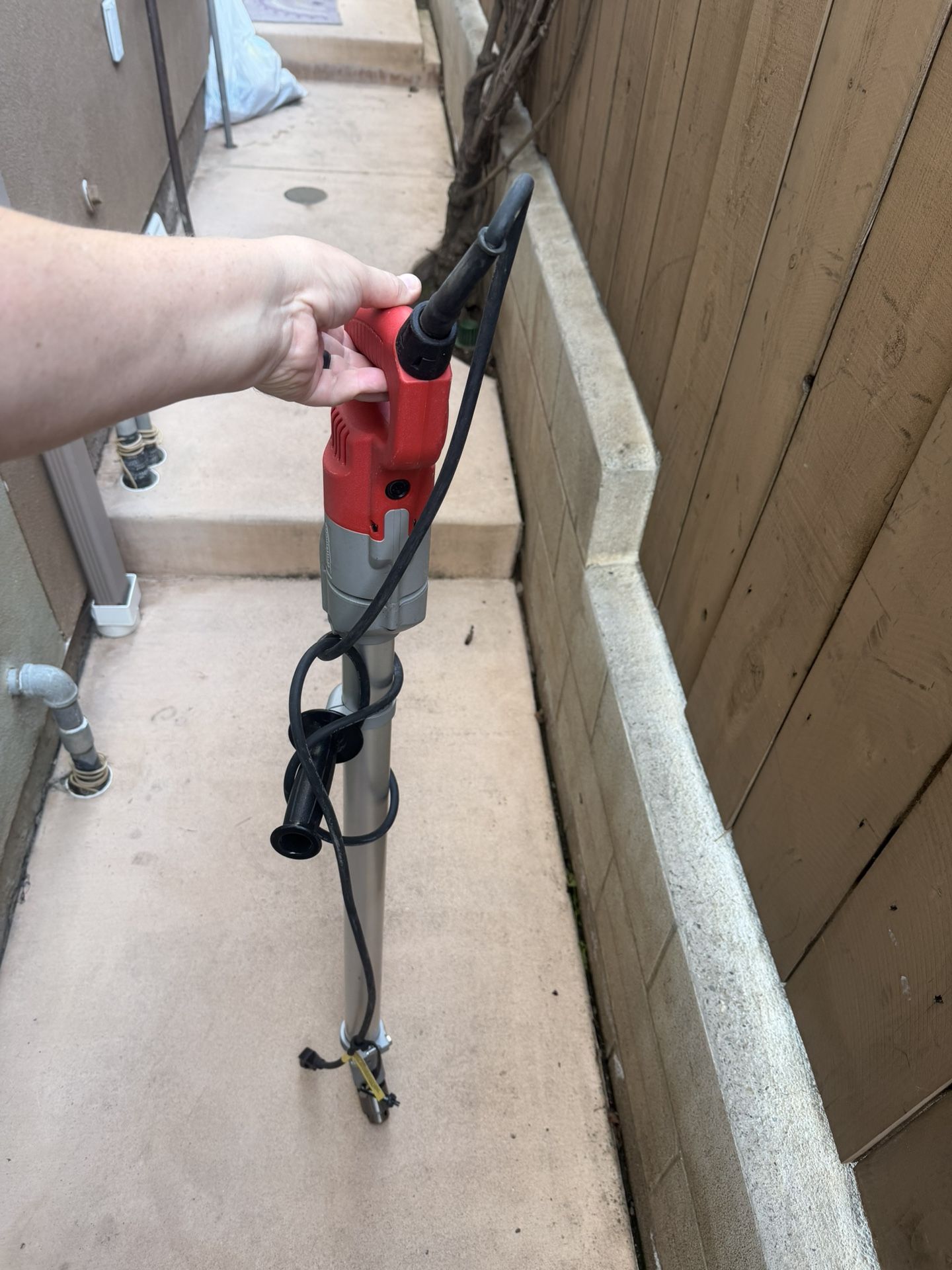 Milwaukee Right-Angle Drill with 3-Foot Extension