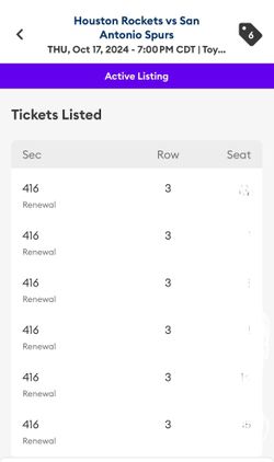 Houston Rockets purchase San Antonio spot, Thursday, October 17, 2024