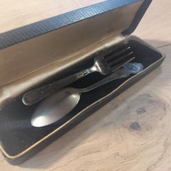Vintage Spoon & Fork Set – Washington D.C. + Rogers & Son