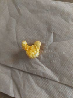 Mickey Mouse shaped Popcorn kernel