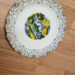 Vintage w s george arkansas Collectible plate