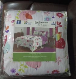 3pc  Full Size Comforter 