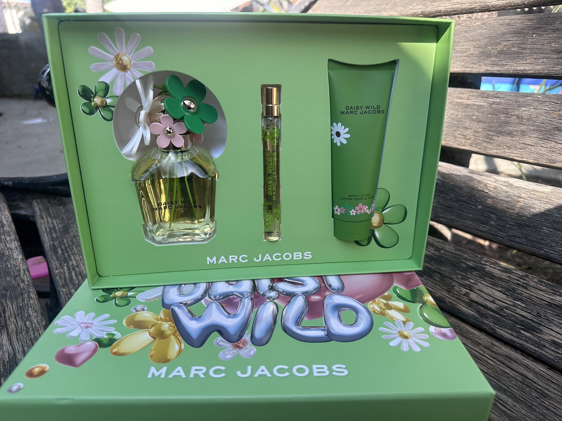 Marc Jacob Daisy Wild Set Edp 3.4oz