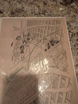 Comic Production Art