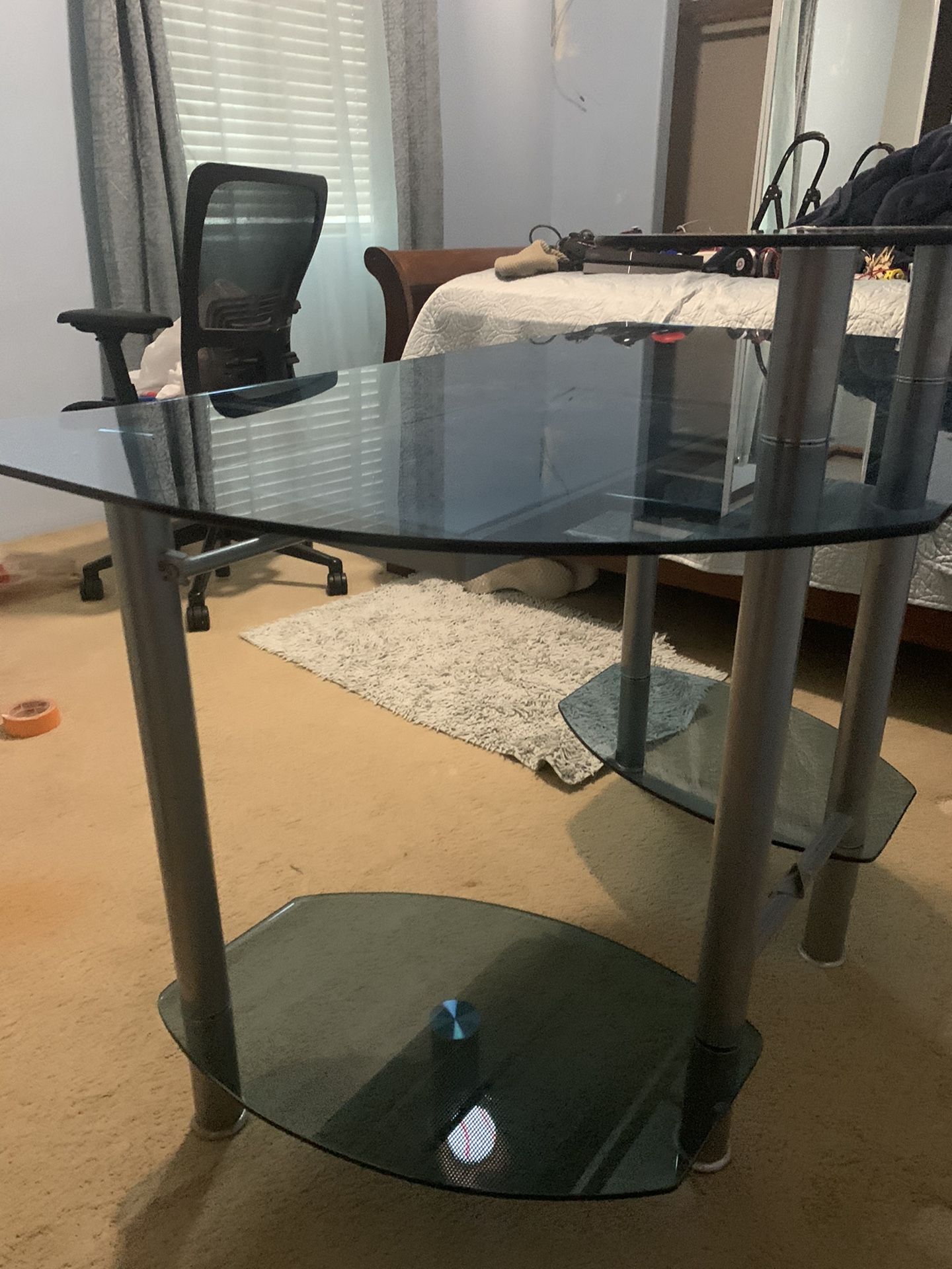 Glass Office Table