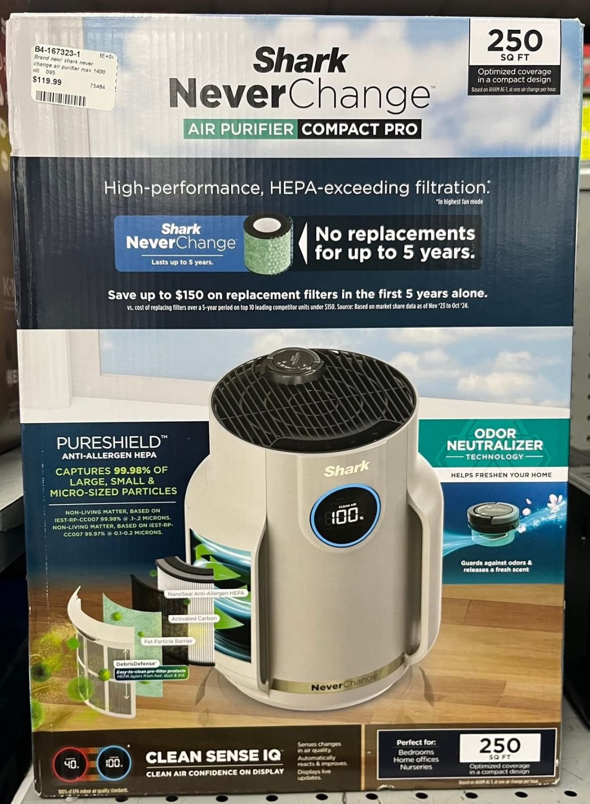 (75484) SHARK AIR PURIFIER