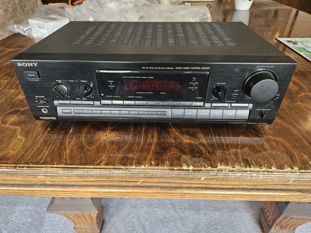 Sony Stereo Equipment CP Player and Receiver