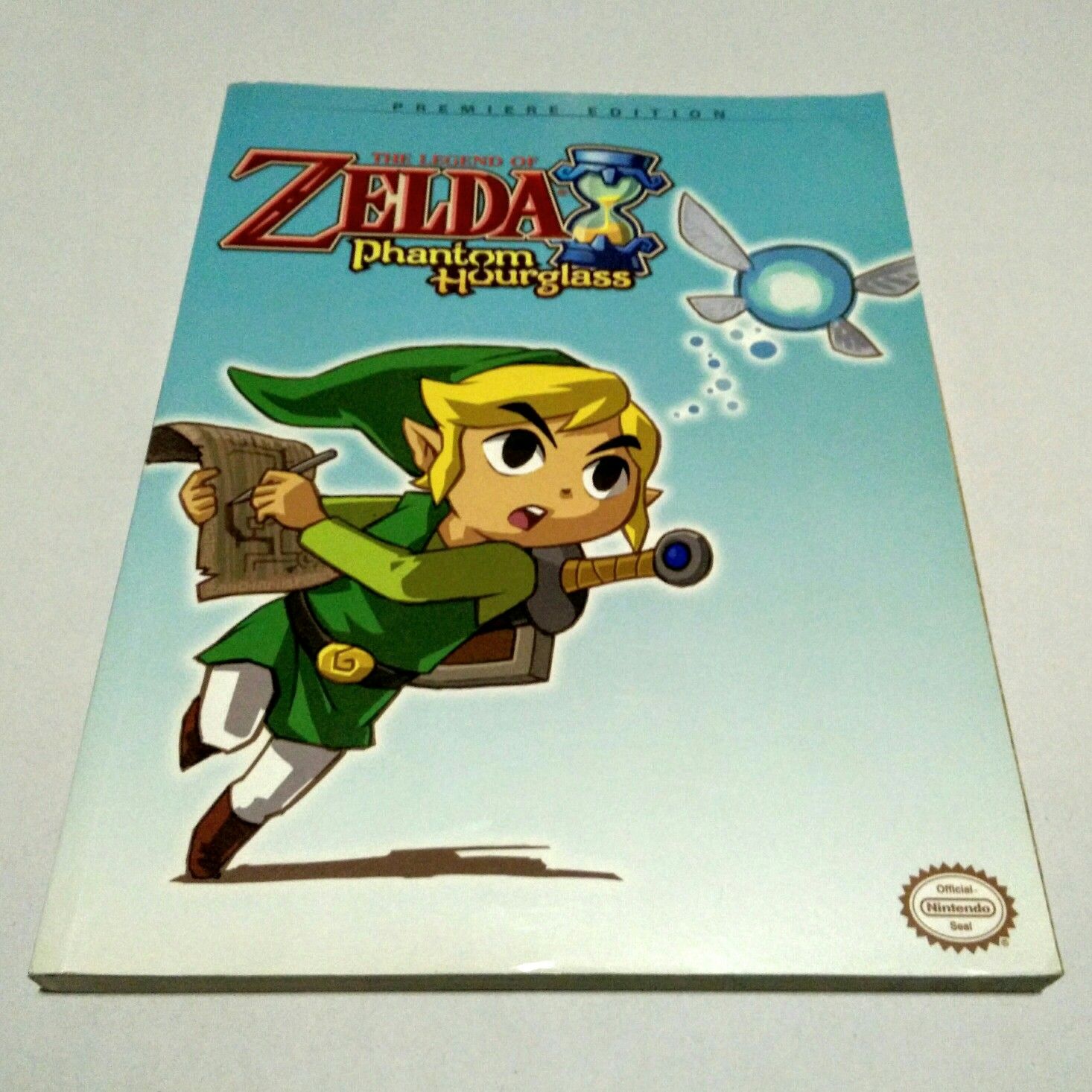 The Legend of Zelda: Phantom Hourglass strategy guide, Premiere edition, Nintendo DS, book, collectible
