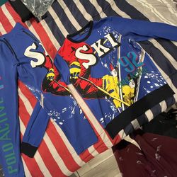 Polo Ralph Lauren Stadium ’92 Ski Active Fleece Sweatshirt and Joggers Set