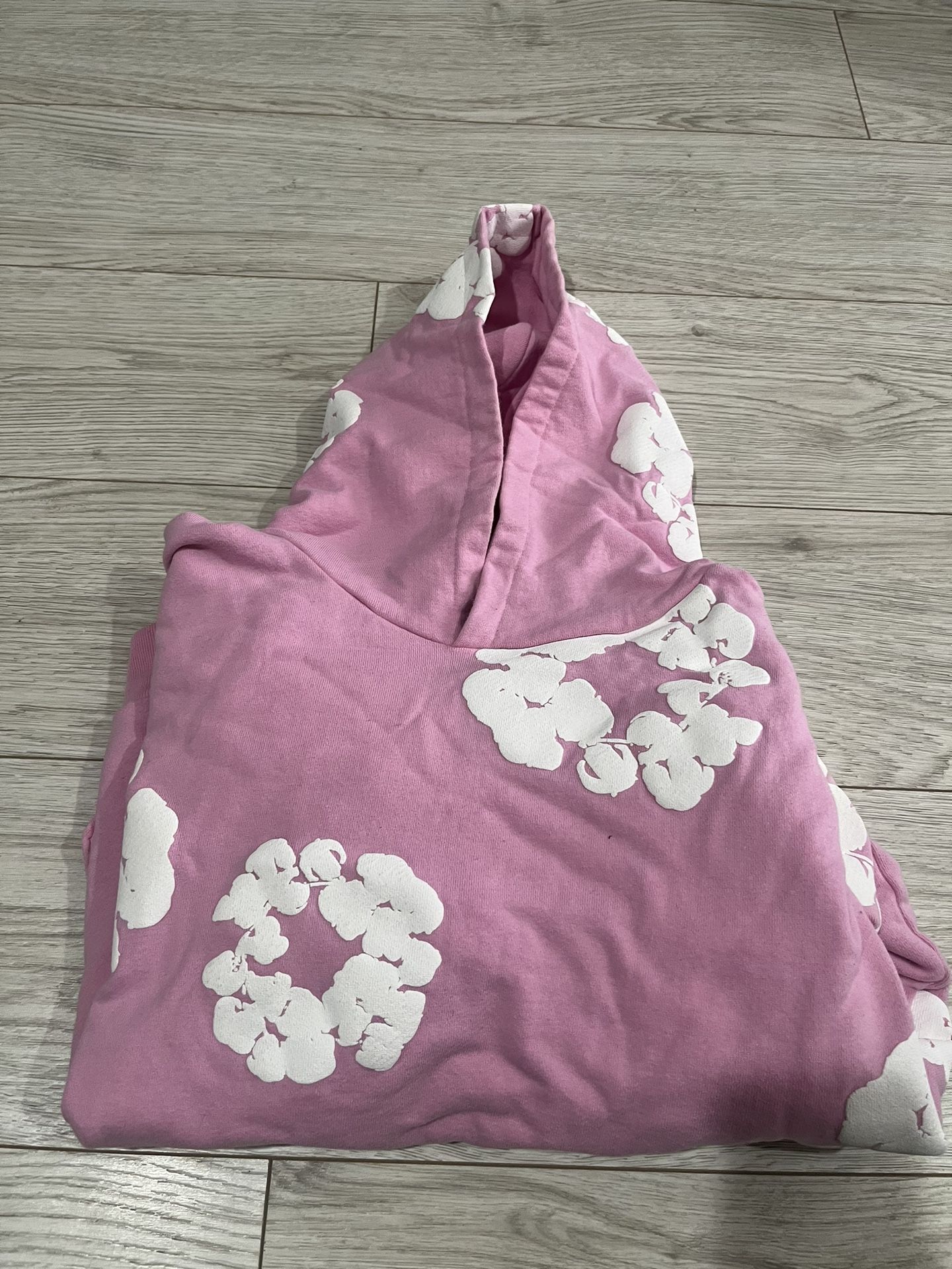 denim tears hoodie size large