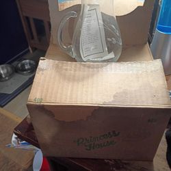 Princess House Small  Pitcher Glass