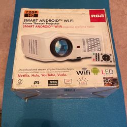 Smart Android WiFi Home Theater Projector