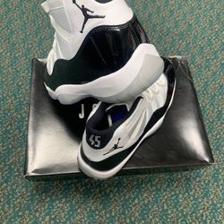 TENNIS SHOES, OTHER AIR JORDAN 11 RETRO  BLACK- CONCORDS IN BOX SIZE 10