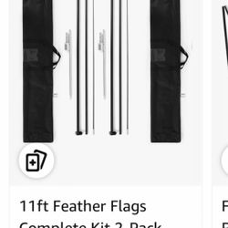 Feather Flags 2 Pack