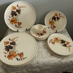 Vintage MCM Melamine Dinnerware