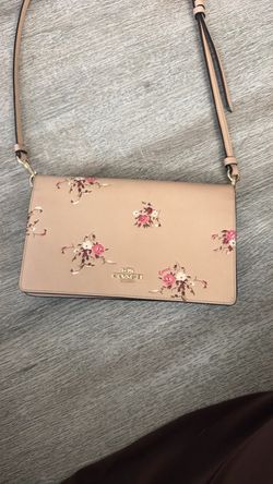 Coach Floral Crossbody Bag