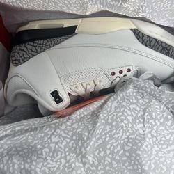 Jordan 3 White Cement 