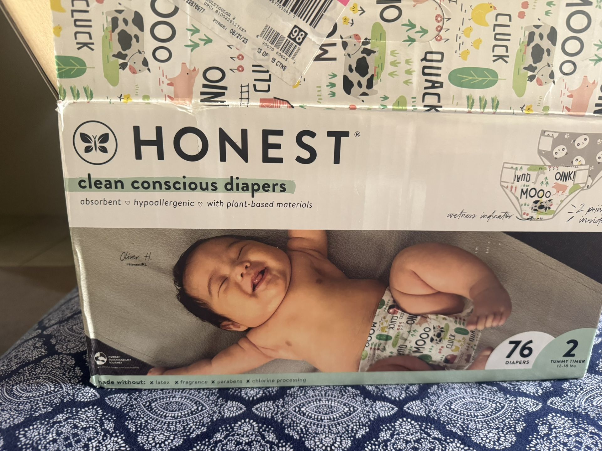 Honest Size 2 Diapers