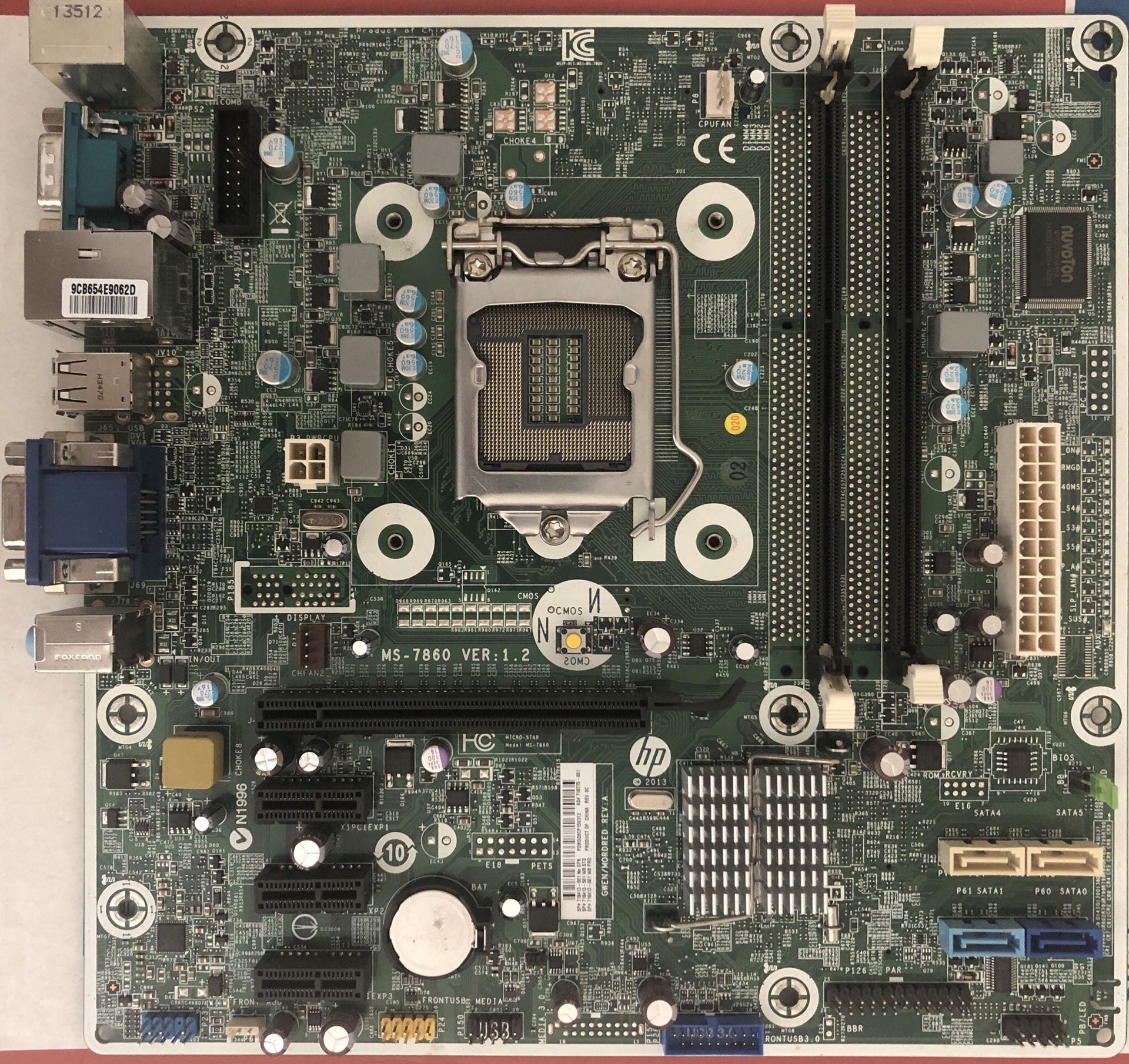 HP Motherboard - 4th Gen Intel | Socket LGA 1150