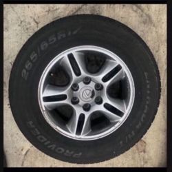 1 X 265/65r17 6x5.5 6x139.7 Stock Lexus Gx470 Gx460 Rims Wheels Tacoma 4Runner Yukon Tire!!!!!!!!!!!