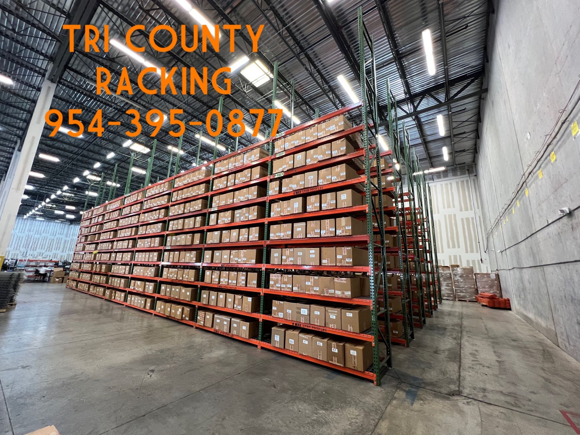 Teardrop Pallet Racks Industrial Shelving Forklifts Warehouse storage