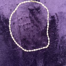 Women’s Choker Necklace (Clasp Is 14k)