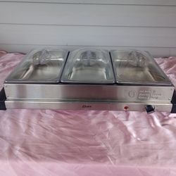 Oster CKSTBSTW00 Buffet Server, Stainless Steel