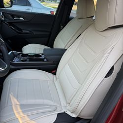 Beige leatherette Car Seat Covers